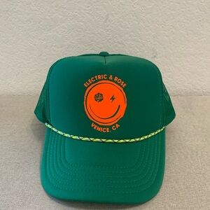 Venice California brand Electric & Rose Trucker Hat (new, not with tags though)